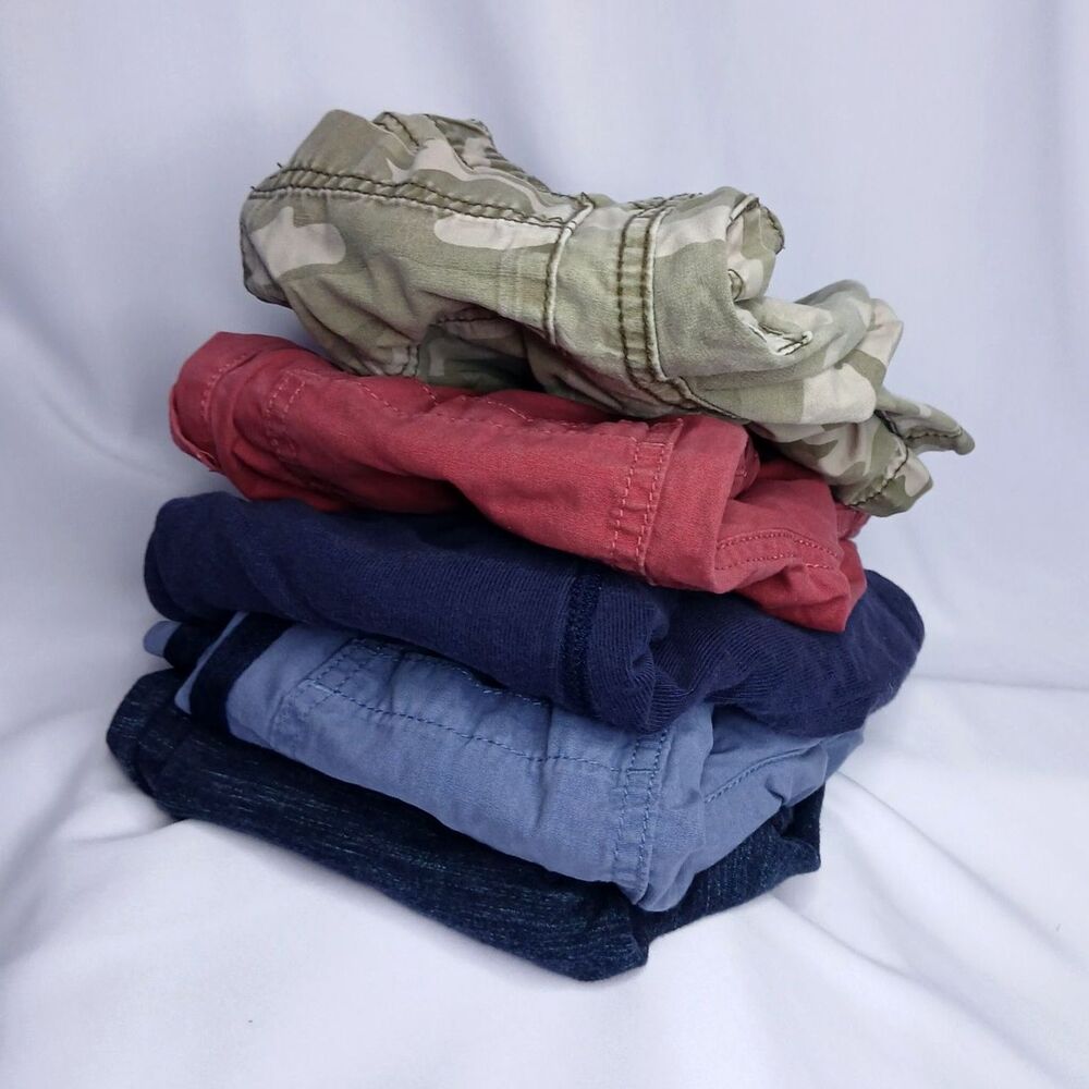 5 pc Boys Shorts Lot Bundle Children's Place Old Navy Elastic Waist Toddler 5T